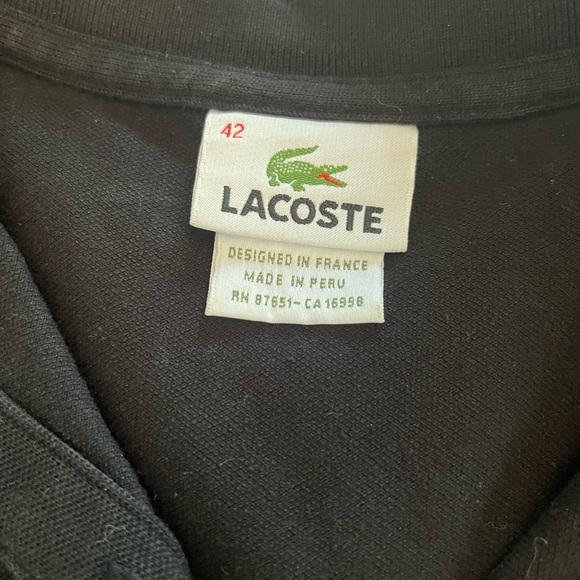 Lacoste woman’s polos size M both - Picture 2 of 3